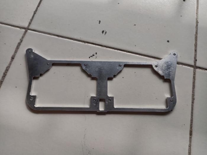 Gambar Bracket Breket Proji Vario 125 KZR biled 3inch Dudukan Lampu Projie aes vahid vinyx pro7 - DOUBLE dari Elyas Projector Lens undefined Tokopedia