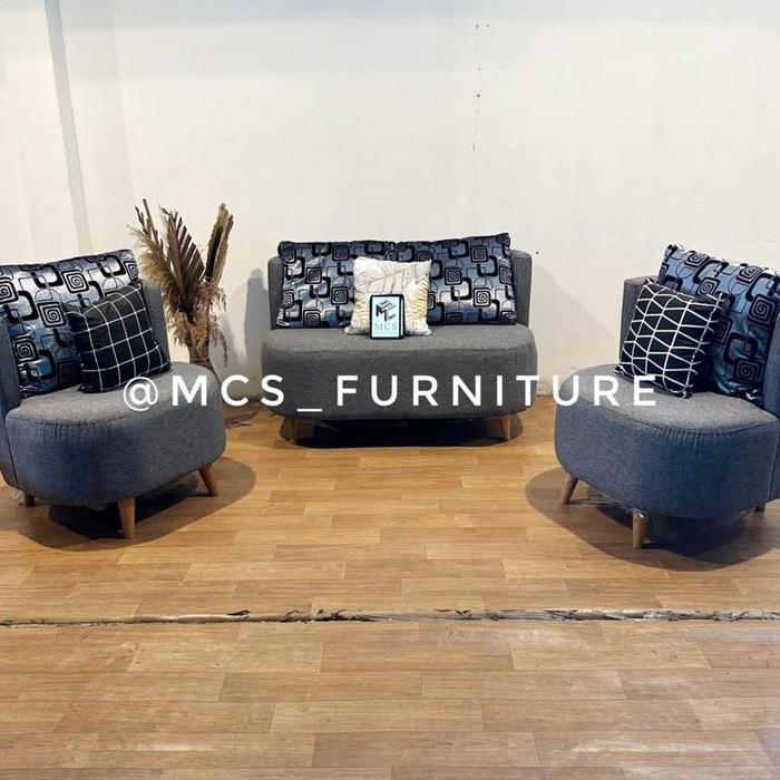 Gambar Terbaru Sofa Tamu 211 Mebel Furniture Semarang Demak Kendal Ungaran - 1 seater dari Miganon undefined Tokopedia