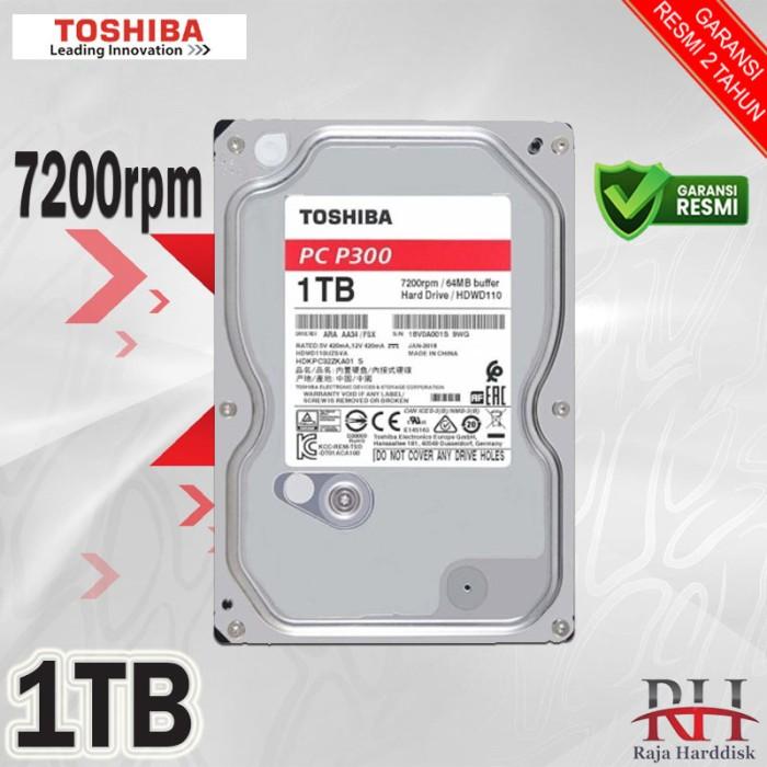 1tb 7200rpm Hdd Toshiba 1tb P300 Toshiba HDWD110 1TB SATA3 P300