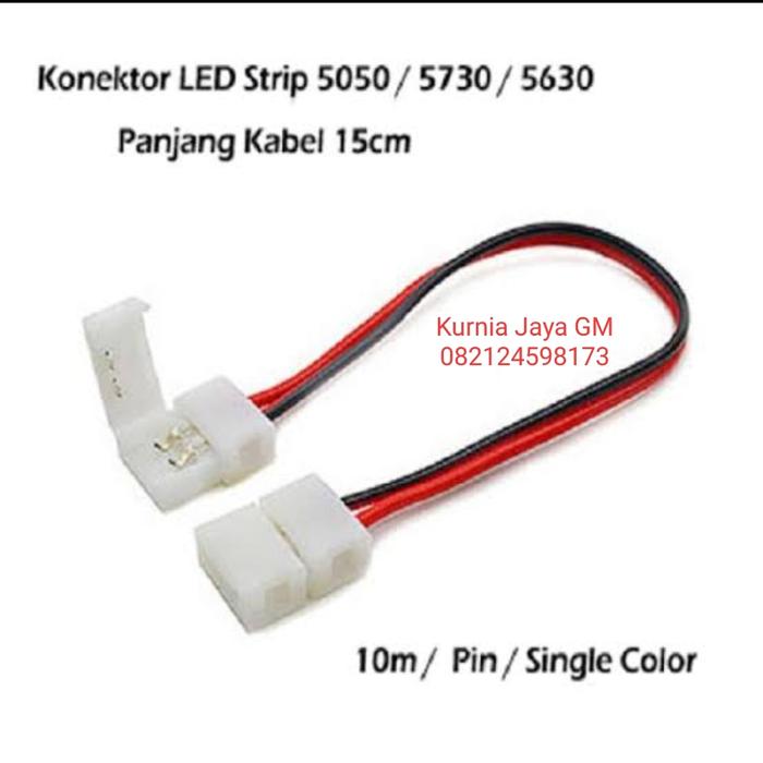 Gambar Sambungan Led Strip 12volt 8mm 10mm Konektor Strip LED 2835 5050 3528 - Kabel Konek10mm dari Kurnia Jaya GM undefined Tokopedia