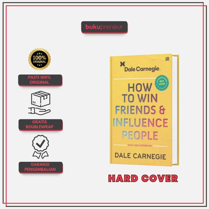 Gambar How To Win Friends And Influence People - Dale Carnegie - HARD COVER dari Bukupreneur undefined Tokopedia