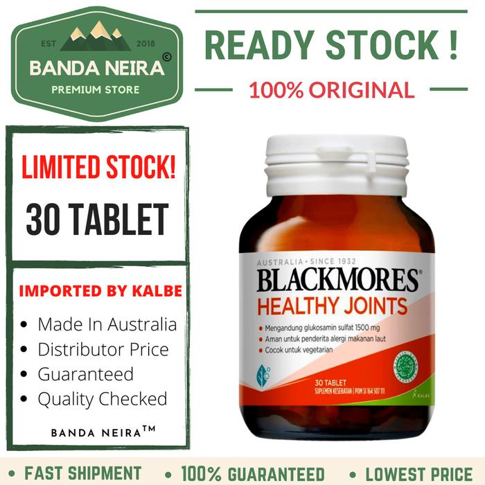 Gambar Blackmores Glucosamine Sulfate 1500 Mg - 30 Tablet dari Banda Neira Store undefined Tokopedia