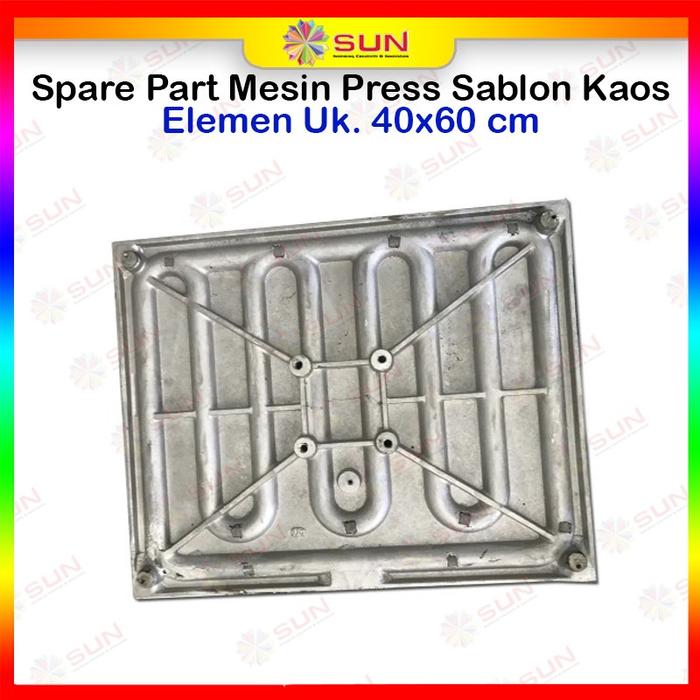 Gambar Elemen Mesin Press Sablon Kaos / Heating Pad T-Shirt Heat Press - 40x60 cm dari Sun Indonesia undefined Tokopedia