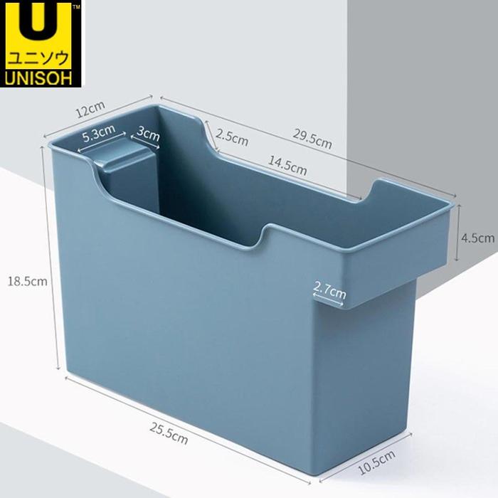 Gambar UNISOH Storage Box / Kotak Serbaguna Kotak Penyimpanan - BLUE dari unisoh undefined Tokopedia