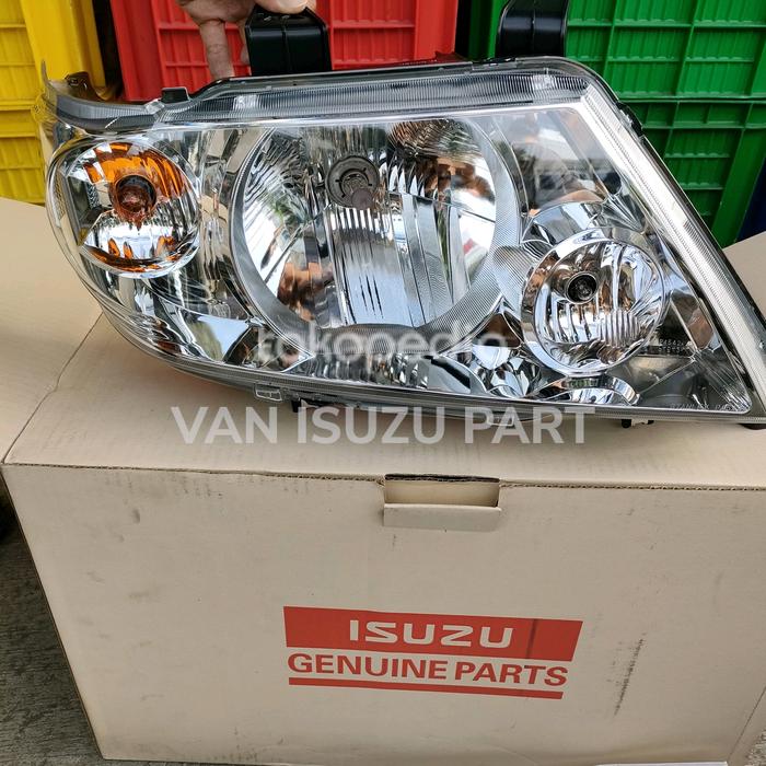 Gambar HEAD LAMP HEADLAMP LAMPU DEPAN UTAMA ISUZU PANTHER KAPSUL NEW ORIGINAL dari VAN ISUZU PART undefined Tokopedia