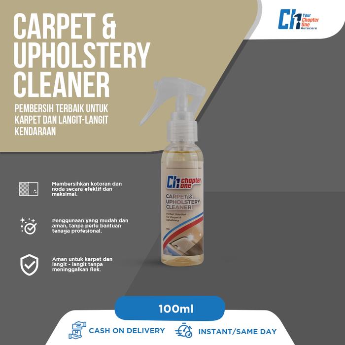 Gambar Pembersih Karpet & Langit Kendaraan Chapter One Carpet & Upholstery - 100ml dari Spotless Shoe Care Indonesia undefined Tokopedia