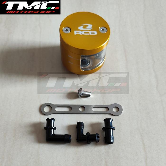 Gambar Tabung minyak rem RCB racingboy A1 R15 Nmax Ninja Ninja250 - Gold dari TMC Motoshop undefined Tokopedia