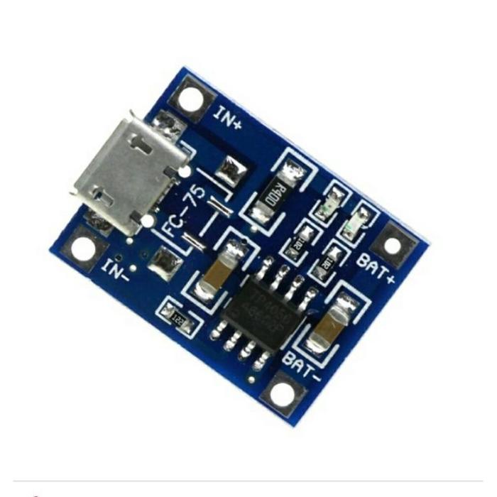 Gambar Modul lithium baterai charge TP4056 1A PCB TEBAL -  tp4056, NORMAL dari Sehat waras Elektronik undefined Tokopedia