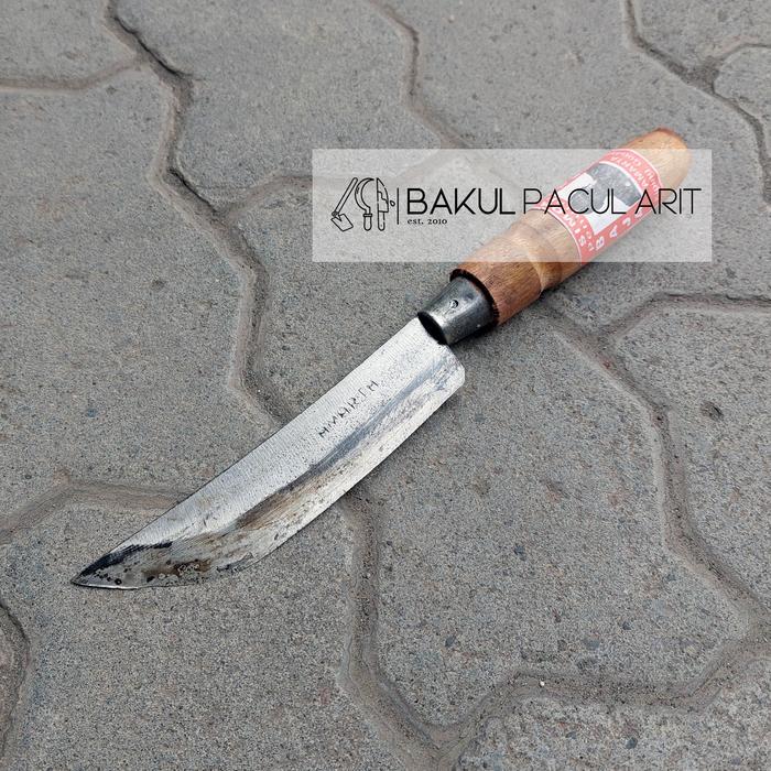 Gambar Pisau dapur Serbaguna CAP SIMOK Bahan ASLI BAJA Tebal - Model Lancip dari BAKUL PACUL ARIT undefined Tokopedia