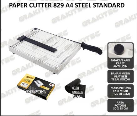 Gambar Alat Mesin Pemotong Potong Kertas A4 HVS Stiker Manual Paper Cut Murah - Standar dari Gigatech.id undefined Tokopedia