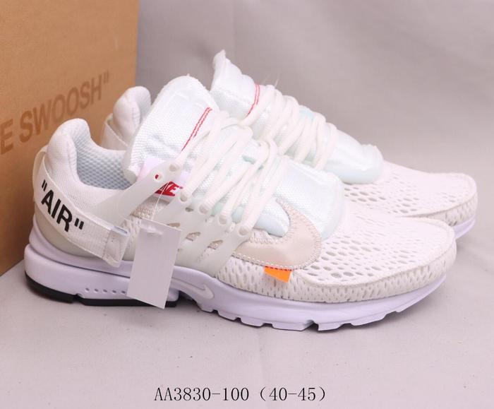 Jual OFF-WHITE x Nike Air Presto Sneakers Shoes warna1, 44
