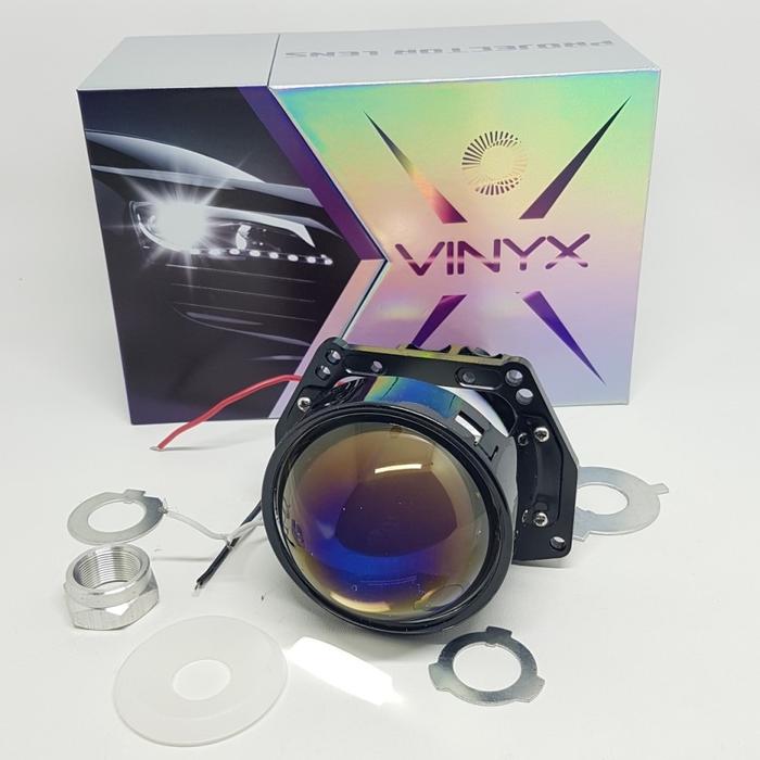 Gambar Projector Projie BiLED LED Bi-Led Laser 3 Inch Inchi Blue lens - BILED P65 dari Pasar LED Indonesia undefined Tokopedia