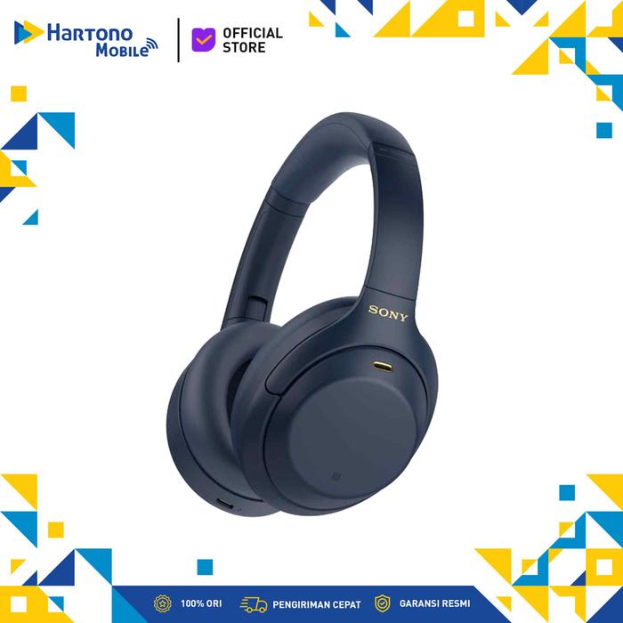 Gambar SONY Wireless Headphone WH-1000XM4 - Blue dari MyHartono Mobile undefined Tokopedia