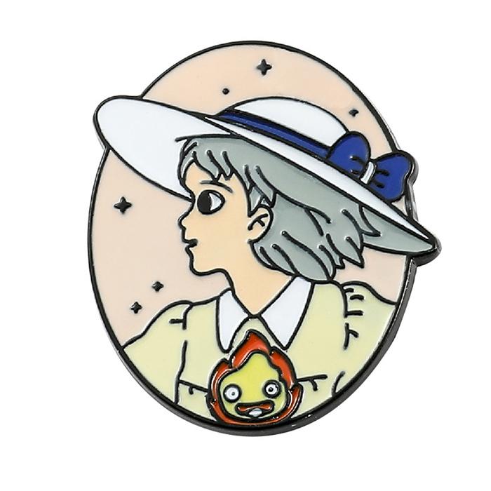 Hime Pin Jual pin besi spirited away mononoke hime howl's moving castle - 21 ...