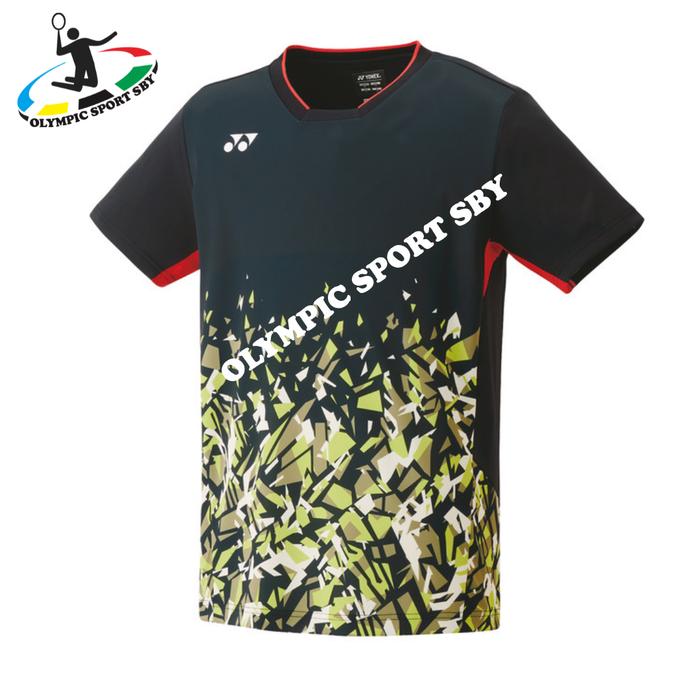 Gambar kaos Yonex timnas Jepang/Yonex 10519 - Hitam, XL dari Olympic sport sby undefined Tokopedia