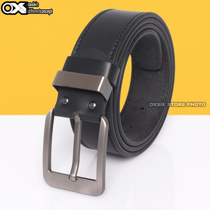 Gambar Tali Pinggang Kulit Pria Gesper Cowok Big Size Panjang 200cm OXS410CJ - Putih, 105cm dari OXSIE_NEW undefined 5 Tokopedia