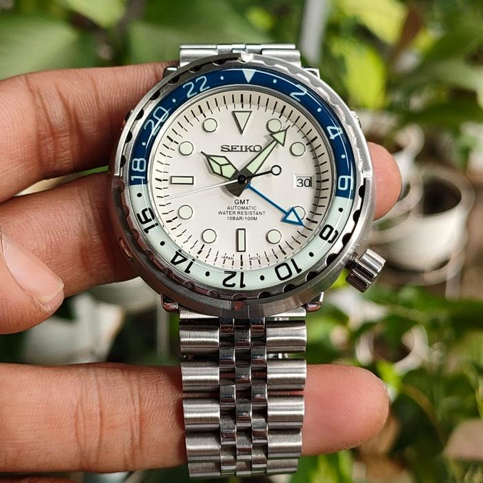 Gmt Power Reserve Seiko Skx007 Seiko Sports 'Black Grape' GMT SKX