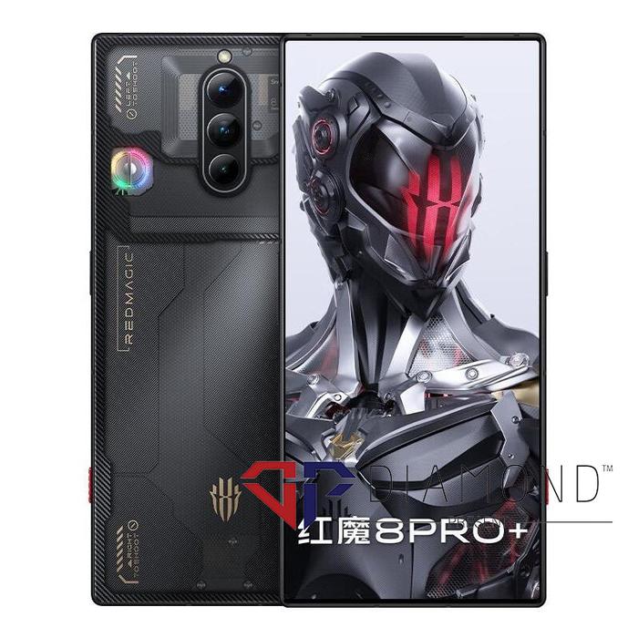Gambar Red Magic 8 Pro Plus 5G Gaming Phone 6.8" 2480x1116 AMOLED 120Hz - BlackTransparan, 16/512gb dari Diamond Present undefined Tokopedia
