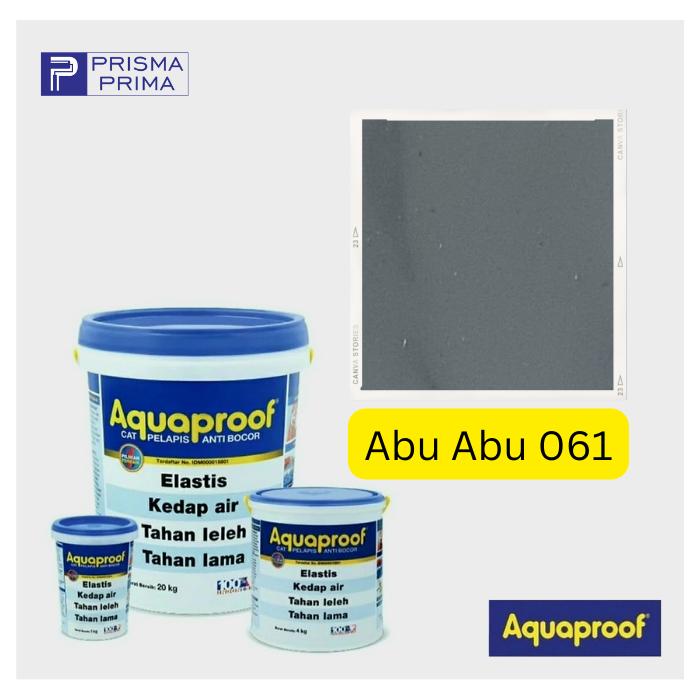 Gambar Aquaproof Cat Pelapis Anti Bocor Waterproofing Galon 4 Kg - 061 Abu Abu dari Toko Cat Prisma Prima undefined Tokopedia