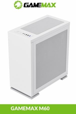 Gambar Gamemax M60 Casing PC Dual Full Mesh Side Panel - Putih dari Ide Komputer Malang undefined Tokopedia