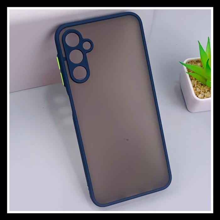 Gambar SAMSUNG GALAXY A34 / A54 / A14 5G 4G CASE AERO PROTECT HARDCASE SOFT - BIRU NAVY, SAMSUNG A14 4G dari Markas acc 88 undefined Tokopedia