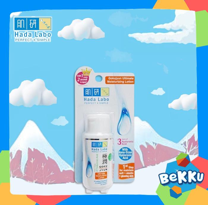 Gambar Hada Labo Ultimate Moisturizing Gokujyun Series - Hadalabo Gokujun - Face Wash - Lotion - BeKKu - GOK.Lotion 30ml dari TOKO BEKKU undefined Tokopedia