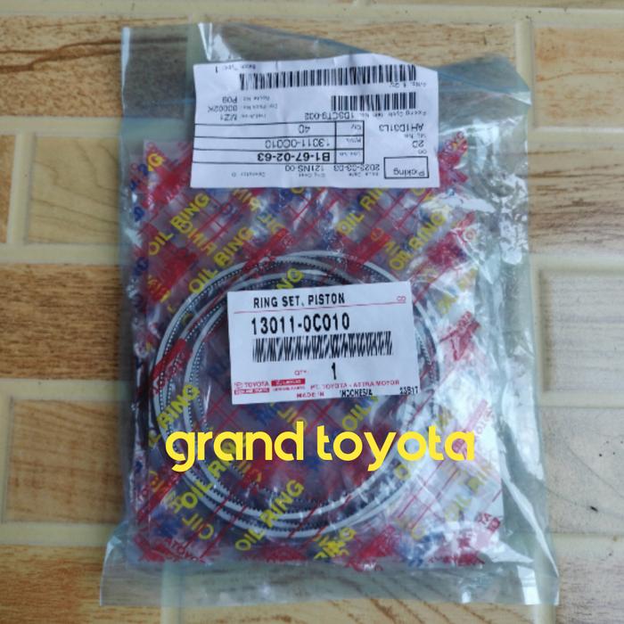 Gambar RING PISTON SET RING SEHER SET INNOVA BENSIN STD dari grand toyota undefined Tokopedia