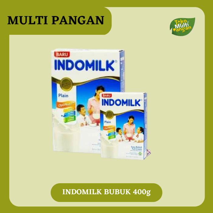 Gambar INDOMILK BUBUK 400g dari Multi Pangan MALANG undefined Tokopedia
