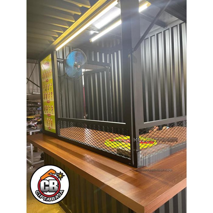 Gambar booth container dari cipta baja undefined Tokopedia