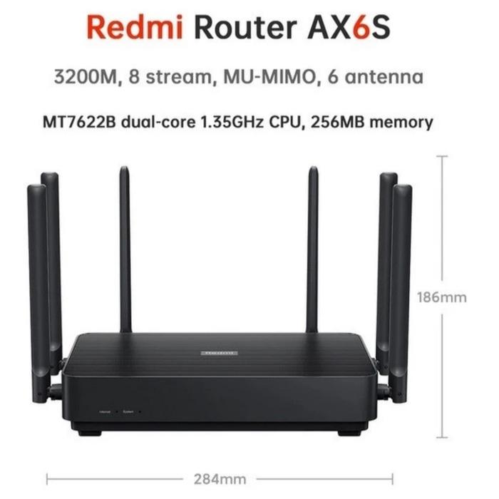 Gambar Xiaomi Redmi Router AX6 / AX6s Mesh WiFi 6 Gigabit - AX6s dari Mi - Zone undefined 5 Tokopedia