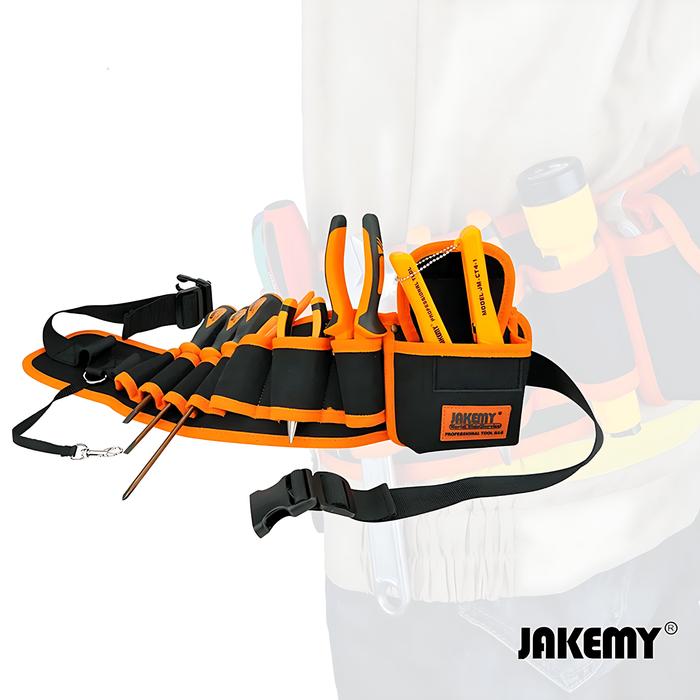 Gambar Jakemy Synthetic Leather Tool Storage Waist Bag with Strap - JM-B04 dari House Sparepart undefined Tokopedia