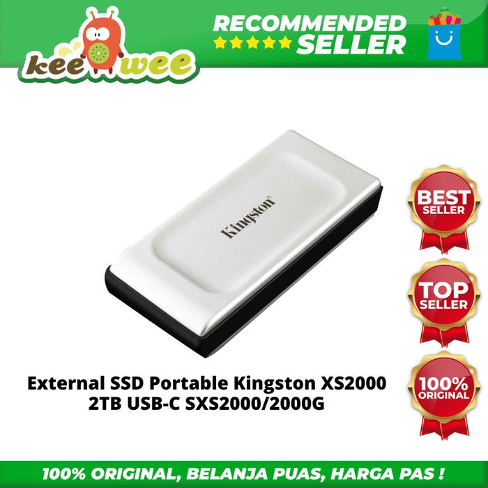 Kingston XS2000 2TB ポータブルSSD 4個セット Kingston XS2000 2TB