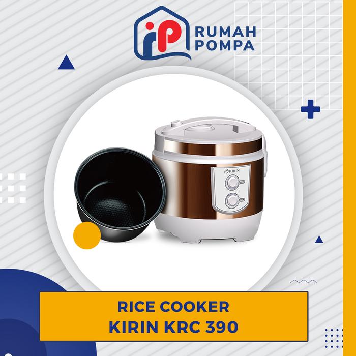 Gambar RIce Cooker 2 Liter Kirin KRC 390 - Copper White dari Rumah Pompa undefined Tokopedia