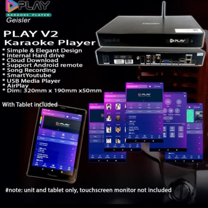 Gambar Mesin Karaoke Geisler Play H81 / H 81 Youtube Karaoke Player - Player + Tablet dari Jayakarta Multi Suara undefined Tokopedia