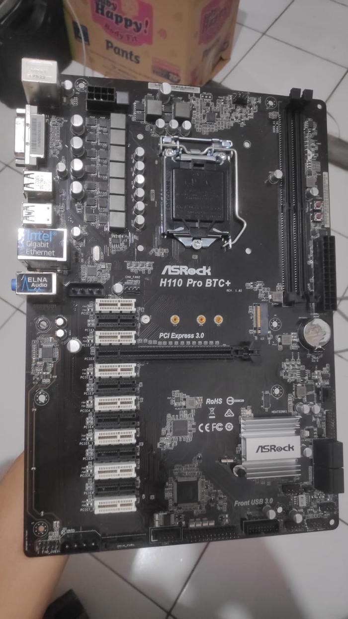 Btc 13gpu Asrock H110 Pro Btc+ Cijena ASRock H110 Pro BTC+ 13GPU Mining  Motherboard Damaged CPU