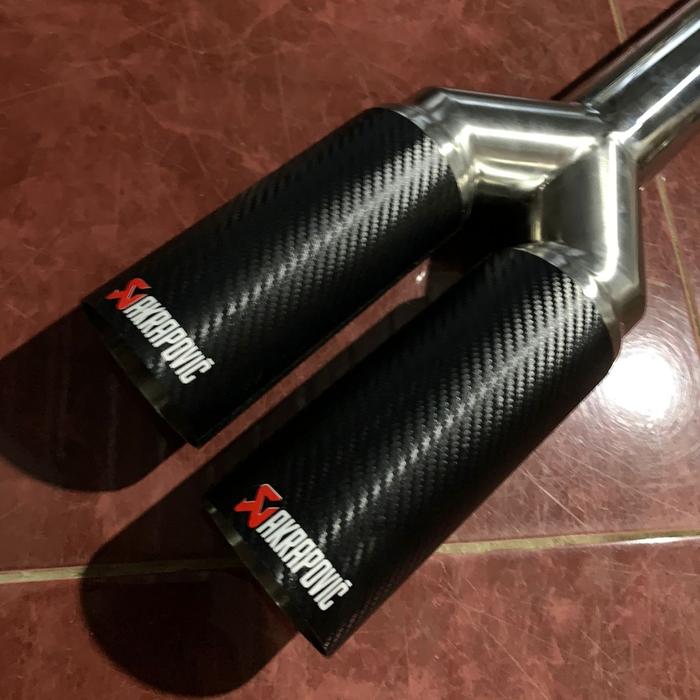 Gambar Tailpipe carbon with straight pipe dari ESPENATION undefined Tokopedia