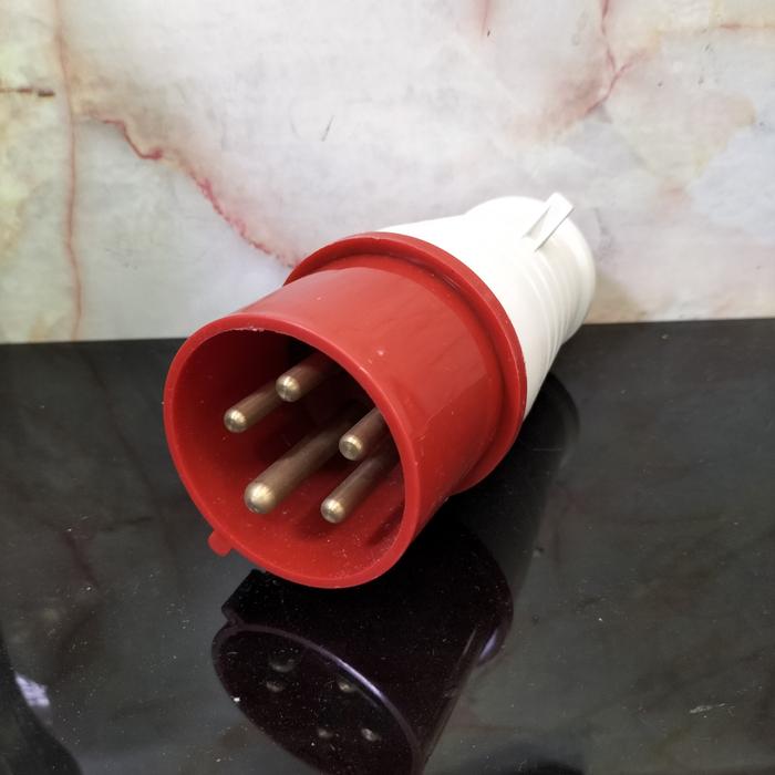 Jual PLUG MOUNTING CEE 025 5 PIN 32A / STEKER GENSET 3 PHASE 5PIN 32 A ...