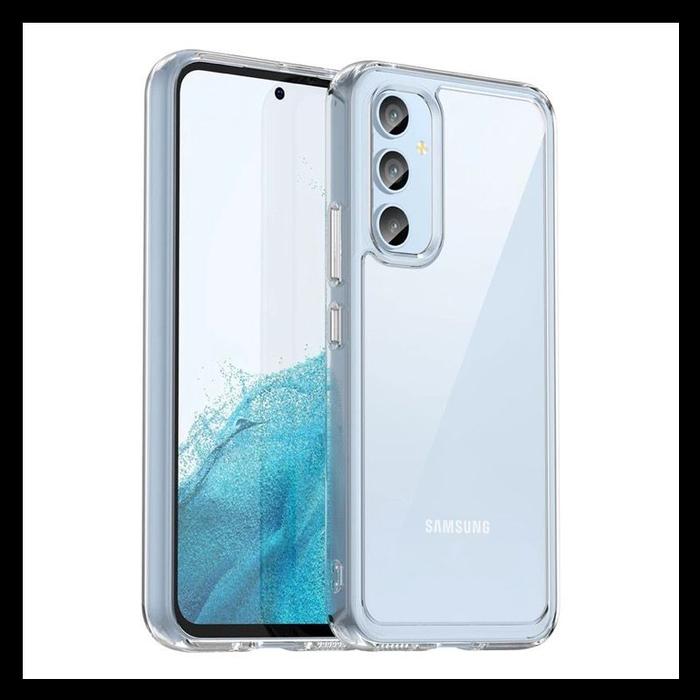 Gambar Samsung Galaxy A54 5G Case Rugged Protective Hard Soft Clear Casing PC - CLEAR, SAMSUNG A54 5G dari Huami Shop 577 undefined Tokopedia