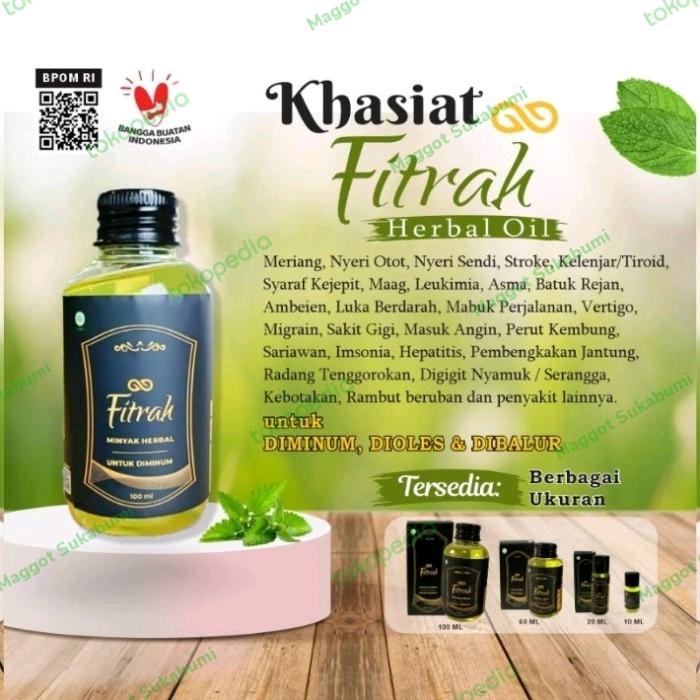 Gambar Minyak Fitrah - Fitrah Herbal Oil - 100 ml dari Baraya Bioflok undefined Tokopedia