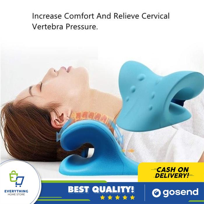 Gambar Spinal Adjustment Neck Corrector Vertebra Massager Cloud Pillow EHS - Type A dari Everything Home Store undefined Tokopedia