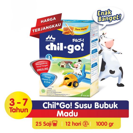 Gambar CHILGO 3+ MADU 1000 G SUSU BUBUK SUSU ANAK CHIL GO USIA 3-7 TAHUN dari RAYA SUSU OFFICIAL undefined Tokopedia