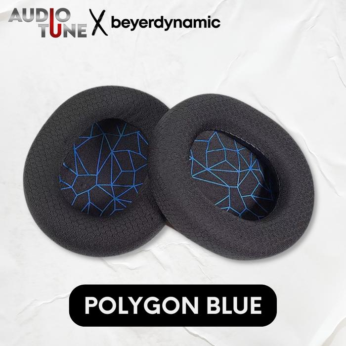 Gambar Ear Cushion Pad Earcup Beyerdynamic DT250 DT280 DT290 Bantalan Foam - Polygon Blue dari AudioTune undefined Tokopedia