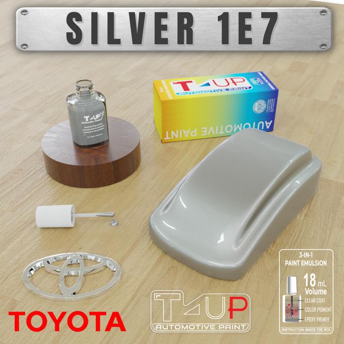 Jual Cat Oles T-UP Khusus Toyota SILVER 1E7 - Ori Pabrikan - SILVER 1E7 ...