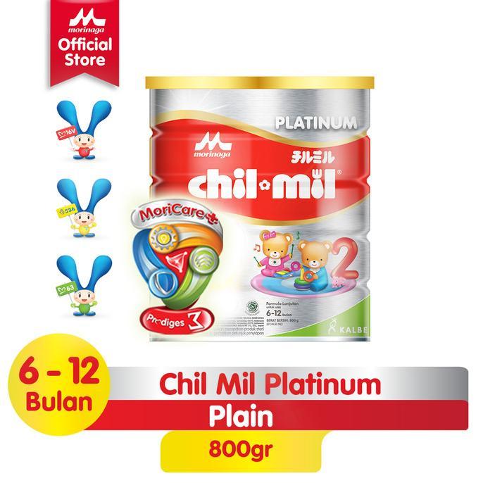 Gambar Morinaga Chil Mil PLATINUM Moricare 800gr - Susu Formula Bayi dari Bebyfsahion-5 undefined Tokopedia