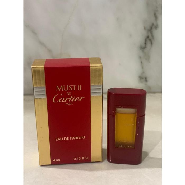 Must Ii De Cartier Eau De Parfum Cartier Nécessaires à Parfum Must