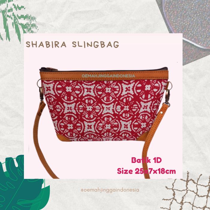 Gambar tas selempang wanita handmade - tas selempang batik kulit sapi shabira - S batik sogan D dari OEMAHJINGGAINDONESIA undefined Tokopedia