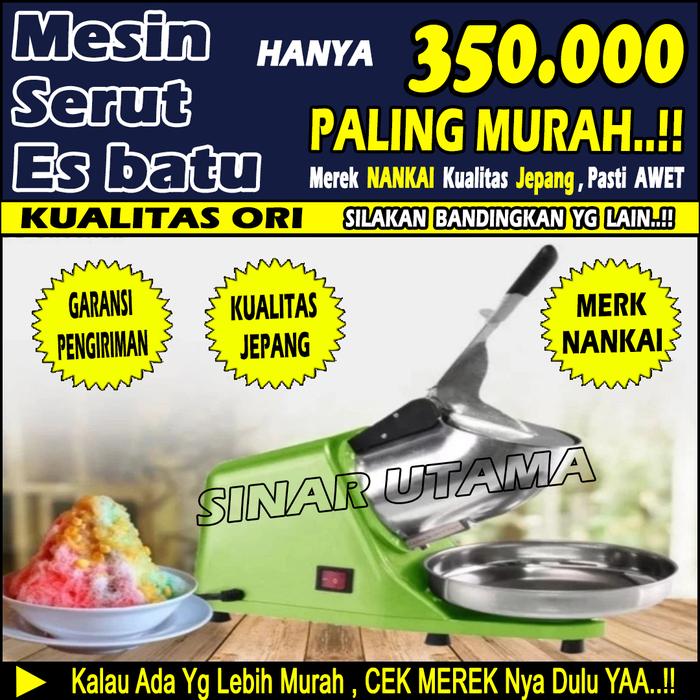 Gambar Mesin Serut Es KEPAL MILO 2 PISAU Ice crusher Penghancur Batu Gilingan dari Toko.Sinar.Utama undefined Tokopedia