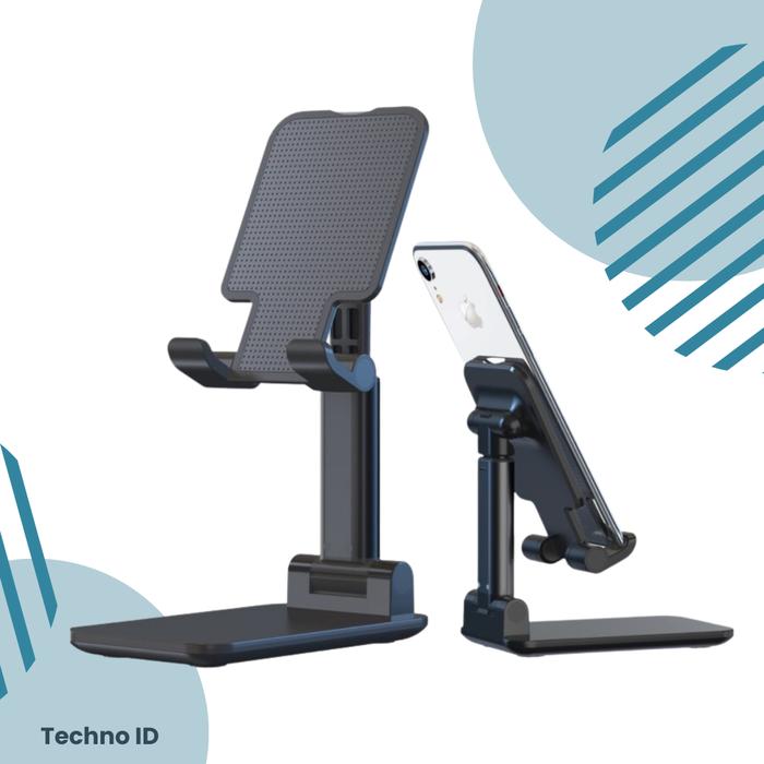 Jual Foldable Phone Holder Stand HP di Meja Folding desktop Kota