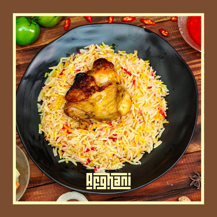 Gambar Nasi Mandhi Afghani Kambing / Ayam - Ayam dari Nasi Kebuli Afghani undefined Tokopedia