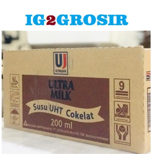 Gambar Ultra Milk Coklat 200ml Dus (1 dus/ 24 pcs) dari IG2Grosir undefined Tokopedia